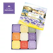 【禮盒組】法國ESPRIT PROVENCE奢華普羅旺斯香皂25g*9入