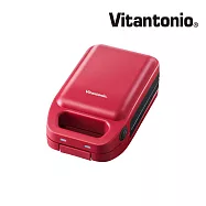 【日本Vitantonio】厚燒熱壓三明治機(熱情紅) VHS-15B-R