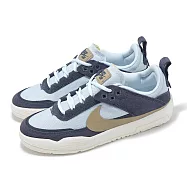 Nike 滑板鞋 SB Day One GS 大童 女鞋 藍 卡其 氣墊 休閒鞋 運動鞋 FN4210-402 25cm BLUE/KHAKI