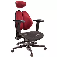 GXG 高雙背工學 電腦椅(電競腳/摺疊滑面扶手) TW-3076 KGA1J