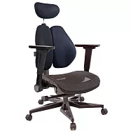 GXG 高雙背工學 電腦椅(電競腳/4D平面摺疊手) TW-3076 KGA1H