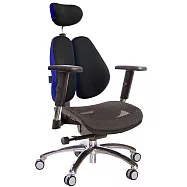 GXG 高雙背工學 電腦椅(鋁腳/SO金屬扶手) TW-3076 LUA5