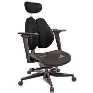 GXG 高雙背工學 電腦椅(電競腳/3D手遊休閒扶手) TW-3076 KGA9M