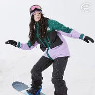 ADISI 女SMAWARM海洋溫控防水防風透氣雪衣 AJ2421093 (S-XL)|滑雪外套 保暖外套 防潑水 防水透濕 蚵殼棉 海洋紗 M 翡翠綠/黑/薰衣草