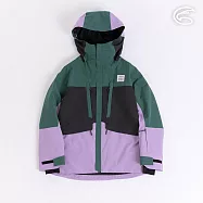 ADISI 女SMAWARM海洋溫控防水防風透氣雪衣 AJ2421093 (S-XL)|滑雪外套 保暖外套 防潑水 防水透濕 蚵殼棉 海洋紗 XL 翡翠綠/黑/薰衣草