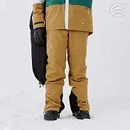 ADISI 男SMAWARM海洋溫控防水防風透氣雪褲 AP2421095 (S-3XL)|滑雪褲 保暖長褲 防潑水 防水透濕 蚵殼棉 海洋紗 M 金銅