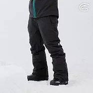 ADISI 男SMAWARM海洋溫控防水防風透氣雪褲 AP2421095 (S-3XL)|滑雪褲 保暖長褲 防潑水 防水透濕 蚵殼棉 海洋紗 M 黑色