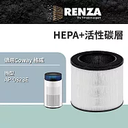 適用 Coway 格威 AP-0823E 靜小眠除臭抗敏清淨機 HEPA+活性碳 濾網 濾芯 濾心