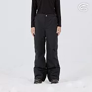 ADISI 童SMAWARM海洋溫控防水防風透氣雪褲 AP2421097 (140-160)|滑雪褲 保暖長褲 防潑水 防水透濕 蚵殼棉 海洋紗 140 黑色