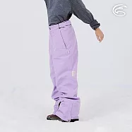 ADISI 童SMAWARM海洋溫控防水防風透氣雪褲 AP2421097 (140-160)|滑雪褲 保暖長褲 防潑水 防水透濕 蚵殼棉 海洋紗 150 薰衣草