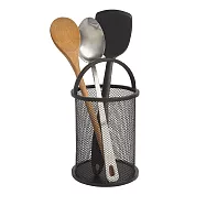 《Umbra》Squire餐具收納筒(墨黑) | 碗筷收納筒 文具收納筒