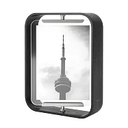 《Umbra》Bellwood木紋旋轉相框 | 畫框 照片框 - 黑木5x7吋