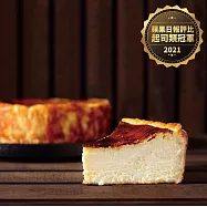 【巧克力雲莊任選館】雲莊焦香巴斯克乳酪6吋