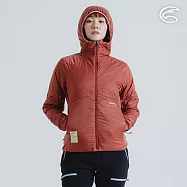 ADISI 女SMAWARM海洋溫控超撥水彈性外套 AJ2421077 (S-2XL)|蚵殼棉 運動外套 保暖外套 防潑水 抗風 海洋紗 L 繡紅