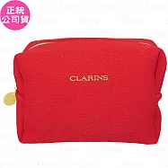 CLARINS克蘭詩 經典紅限定版化妝包(公司貨)