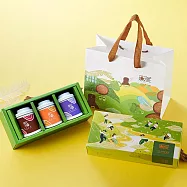 【無花不茶】花入紅茶 綜合3入茶包小茶禮【桂花紅茶+玫瑰紅茶+薰衣草紅茶】(彩盒包裝)