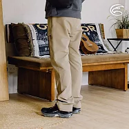 ADISI 男高抗風Pro超撥水多口袋保暖長褲 AP2421107 (M-3XL)|磨毛 防潑水 彈性 快乾 登山褲 休閒褲 2XL 沙漠卡