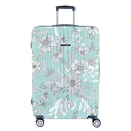 德國NaSaDen納莎登 - 新無憂【Toilette淡香系列】獨特印花聯名款拉鍊行李箱26吋-多色可選 寧靜藍花楹