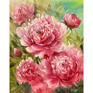 【玲廊滿藝】曾啟文-花開錦繡50x40cm