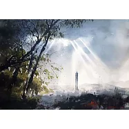 【玲廊滿藝】(阿力)余思瑩-101聖光54x78cm