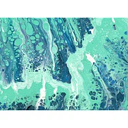 【玲廊滿藝】趙書巧-碧綠之海24x33cm