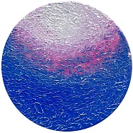 【玲廊滿藝】趙書巧-月夜晚霞40x40cm