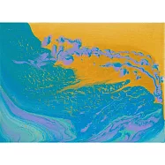 【玲廊滿藝】郭家秀 S.K-藍潮之心24x33cm