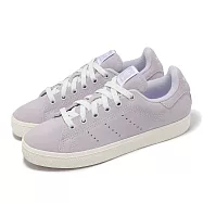 adidas 休閒鞋 Stan Smith CS W 女鞋 紫 白 麂皮 復古 史密斯 愛迪達 IG2899 22.5cm PURPLE/WHITE