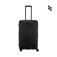 【LOJEL】升級版 CUBO 28吋 前開式擴充 防盜防爆 雙齒拉鍊 酷黑