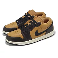 Nike 休閒鞋 Air Jordan 1 Low SE 男鞋 棕 亞麻棕 AJ1 一代 低筒 HQ3603-201 27.5cm BROWN
