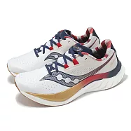 Saucony 競速跑鞋 Endorphin Speed 4 男鞋 紅 藍 波士頓 輕量 路跑 運動鞋 索康尼 S2094075 26cm WHITE/NAVY