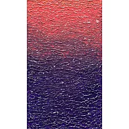 【玲廊滿藝】趙書巧-霞紅之海41x24cm