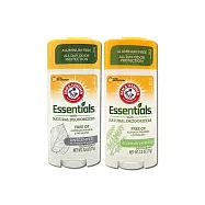 (2罐任選超值組)美國ARM&HAMMER鐵鎚牌-長效淨味約24HR小蘇打消臭體香膏71g/罐(腋下去味香氛劑,除臭爽身露,抑制身體酸臭汗味,外出約會旅遊運動必備) 原味無香(灰標)+迷迭薰衣(綠標)各1罐