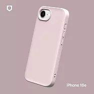 犀牛盾 iPhone 16e(6.1吋) SolidSuit防摔背蓋手機殼-經典款 - 雪酪粉
