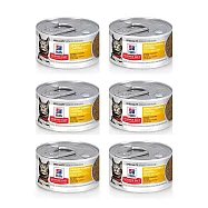 【Hills 希爾思】成貓泌尿道毛球控制主食罐-香嫩雞肉 82gX6罐/盒(10138)