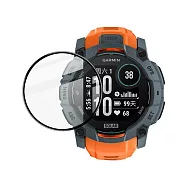 Imak GARMIN Instinct 3 AMOLED/Solar (45mm) 手錶保護膜 保護貼 -透明黑邊