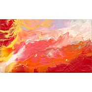 【玲廊滿藝】郭家秀 S.K-海洋之焰24x41cm