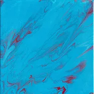 【玲廊滿藝】郭家秀 S.K-海洋的呢喃20x20cm