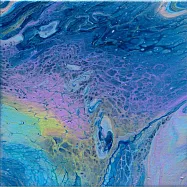 【玲廊滿藝】郭家秀 S.K-彩漩之境20x20cm