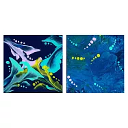 【玲廊滿藝】郭家秀 S.K-深海植影20x40cm