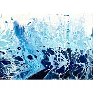 【玲廊滿藝】趙書巧-藍海之歌24x33cm