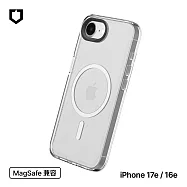 犀牛盾 Clear(MagSafe兼容)超強磁吸透明防摔手機殼(終身黃化保固)- iPhone 17e/16e 共用