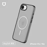 犀牛盾 iPhone 17e/16e 共用 JellyTint(MagSafe兼容)磁吸透明防摔手機殼(終身黃化保固)- 酷墨灰