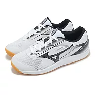 Mizuno 排球鞋 Cyclone Speed 5 男鞋 白 黑 膠底 羽排鞋 室內運動 緩震 美津濃 V1GA2580-55 26cm WHITE/BLACK