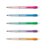 【PILOT 百樂】透明七彩自動鉛筆 0.5mm / 支 H-185N(顏色隨機出貨)
