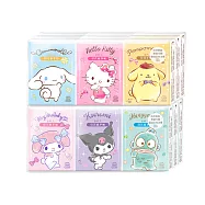 【ONEDER 旺達棉品】三麗鷗印花紙手帕(8抽x9包) 酷洛米 大耳狗 Hello Kitty 布丁狗 人魚漢頓 美樂蒂- SO-LA01