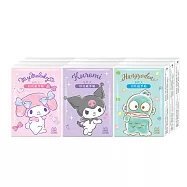 【ONEDER 旺達棉品】三麗鷗印花紙手帕(8抽x9包) 酷洛米 大耳狗 Hello Kitty 布丁狗 人魚漢頓 美樂蒂- SO-LA02