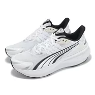 Puma 慢跑鞋 Pulse PRO 男鞋 女鞋 白 黑 輕量 緩衝 運動鞋 31078006 28cm WHITE/BLACK