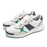 Mizuno 高爾夫球鞋 MZU Street 5E 男鞋 超寬楦 灰 綠 多功能 緩衝 運動鞋 美津濃 51GM2490-36 25cm WHITE/GREEN