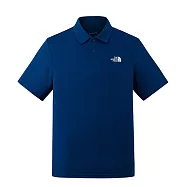 The North FaceM PIQUE POLO - AP 男短袖POLO-NF0A7WD2D1R M 藍色